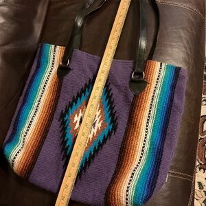 Colorful Patterned Tote Bag